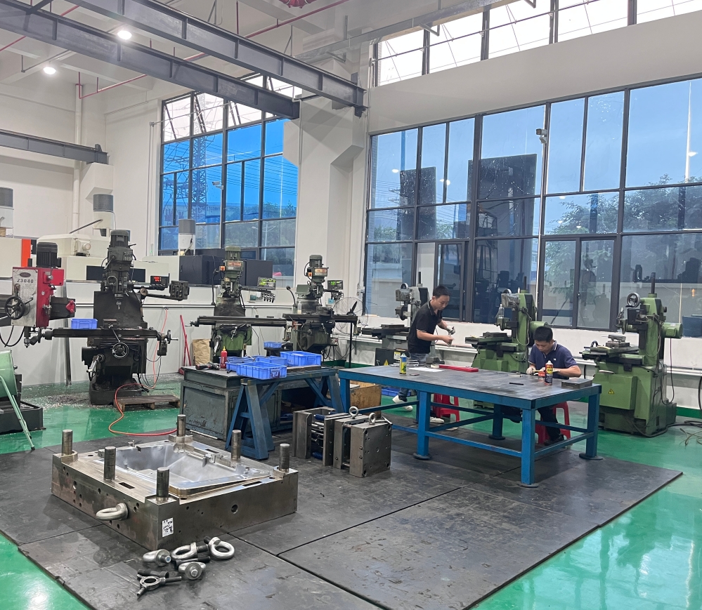 Mold processing area