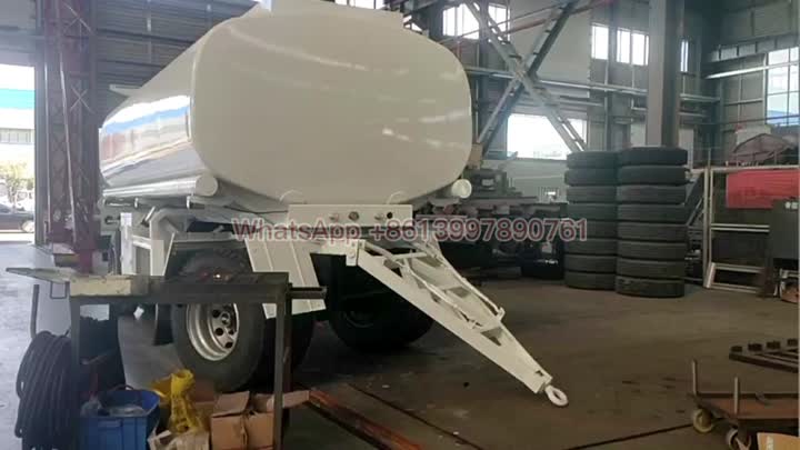 oil tank full trailer