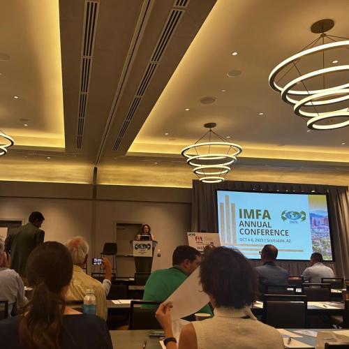 Minjie | Attended IMFA 2023 Annual Conference in October