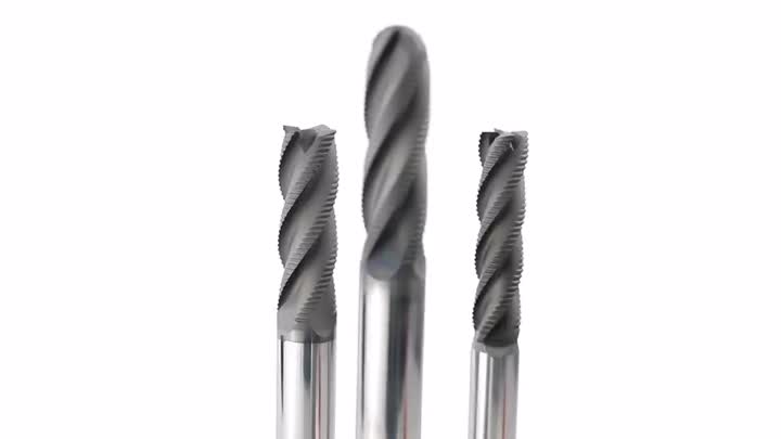 diamond coated roughing end mill