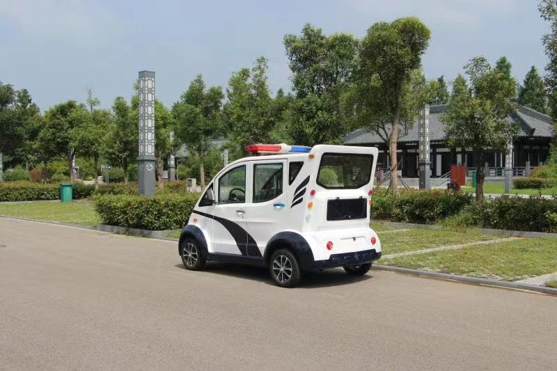 Enclosed electric patrol car