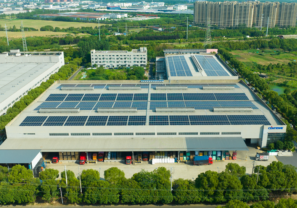 Factory panoramic view