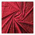 Fabric de precio competitivo 2023 NUEVA LLEGA CHINA CHINA MAYORA LEQUINO Red Velvet Sequin Fabric1