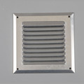 Stainless Steel Louvered Vent for HVAC Air Conditioning: Waterproof, Removable Exhaust Grille1