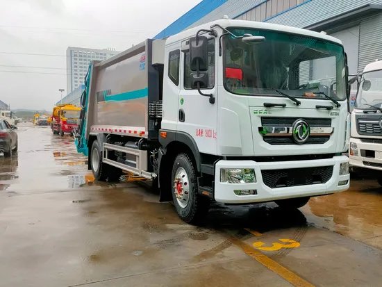 Lori Tolak Mampatan Dongfeng 4X2 14cbm Berkualiti Tinggi1