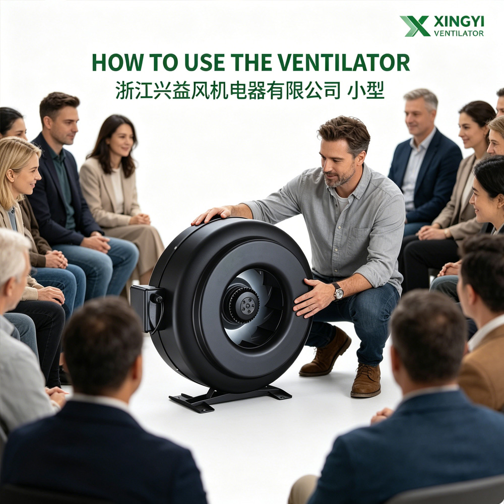 Ventilador de conducto circular en línea de alto rendimiento para sistemas de ventilación