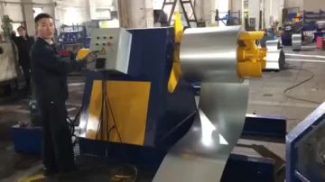 automatic adjustable Cantilever type Cable tray machine