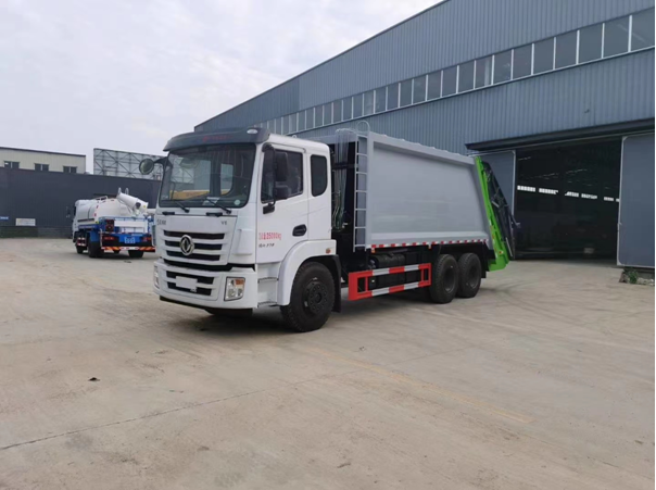 19 m³ compressed garbage truck 