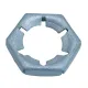 1 &quot;-8 profil rendah hex locknut dicap pal kacang