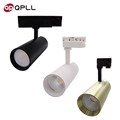 High CRI 80 Surface Mounted Black Shop COB LED Track Light, 30W1