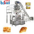 Rotary Croissant Bread Burger Premade Pouch Packing Hamburger Stand up Zipper Bag Packaging Machine1