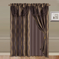 100% Polyester Luxury 2Pcs Window Curtains for Hotels - Newest Arrival1