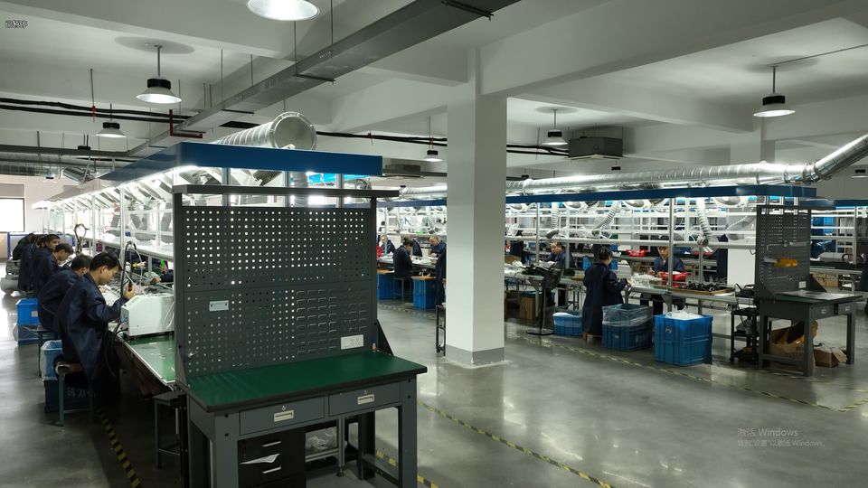 Factory interior view