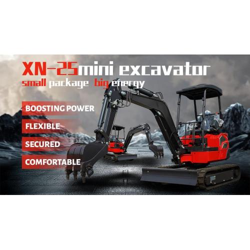 Xn25 mini excavador