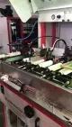Máquina de impresora de pantalla automática de dos colores de botellas