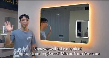 Modern Design acrylic frame LED Mirror