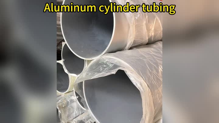 Tubo de cilindro de aluminio