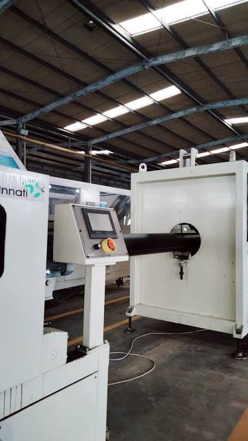 Production site for PE pipes