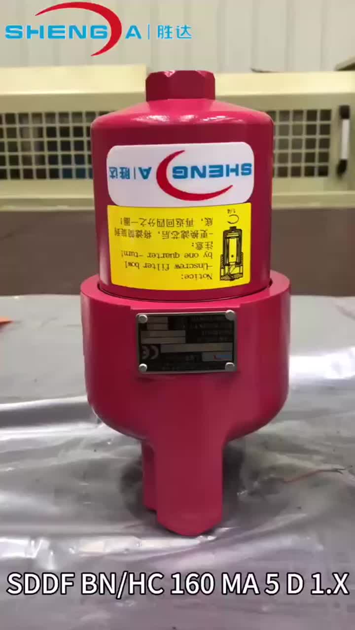 مرشح الضغط العالي SDDF BNHC 160 Ma 5 D 1.x
