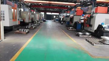 ball valve machining workshop