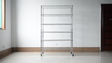 Heavy Duty Movable 6 Tier Nsf Wire Shelving