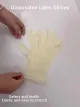 Indywidualne zapakowane rękawiczki do kolorowania lateksowy proszek