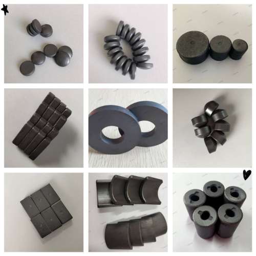 common ferrite magnet grades and applications