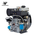 Χονδρικό Χονδρικό Δύο Κύλινδρο 4-Stroke 14kW Diesel Engine Υψηλή ταχύτητα Μικρή πηγή ενέργειας με ηλεκτρική εκκίνηση ντίζελ Engine1