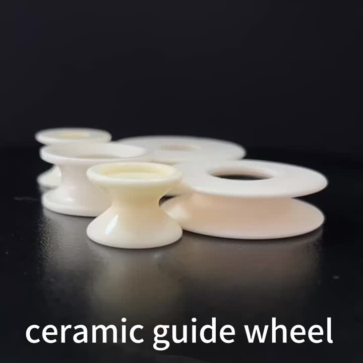 Ceramic wire guides