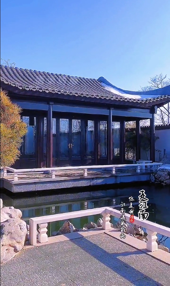 Chinese style of Jiangnan garden style