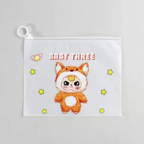 תיק רוכסן טבעת PEVA מט