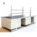 Durable Chemistry Laboratory Bench Workstation - Hospital Steel Lab Equipment Table1