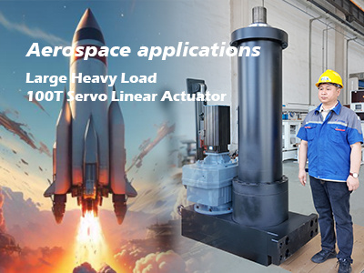 100T звышмагутны электрычны прывад для аэракасмічных прыкладанняў