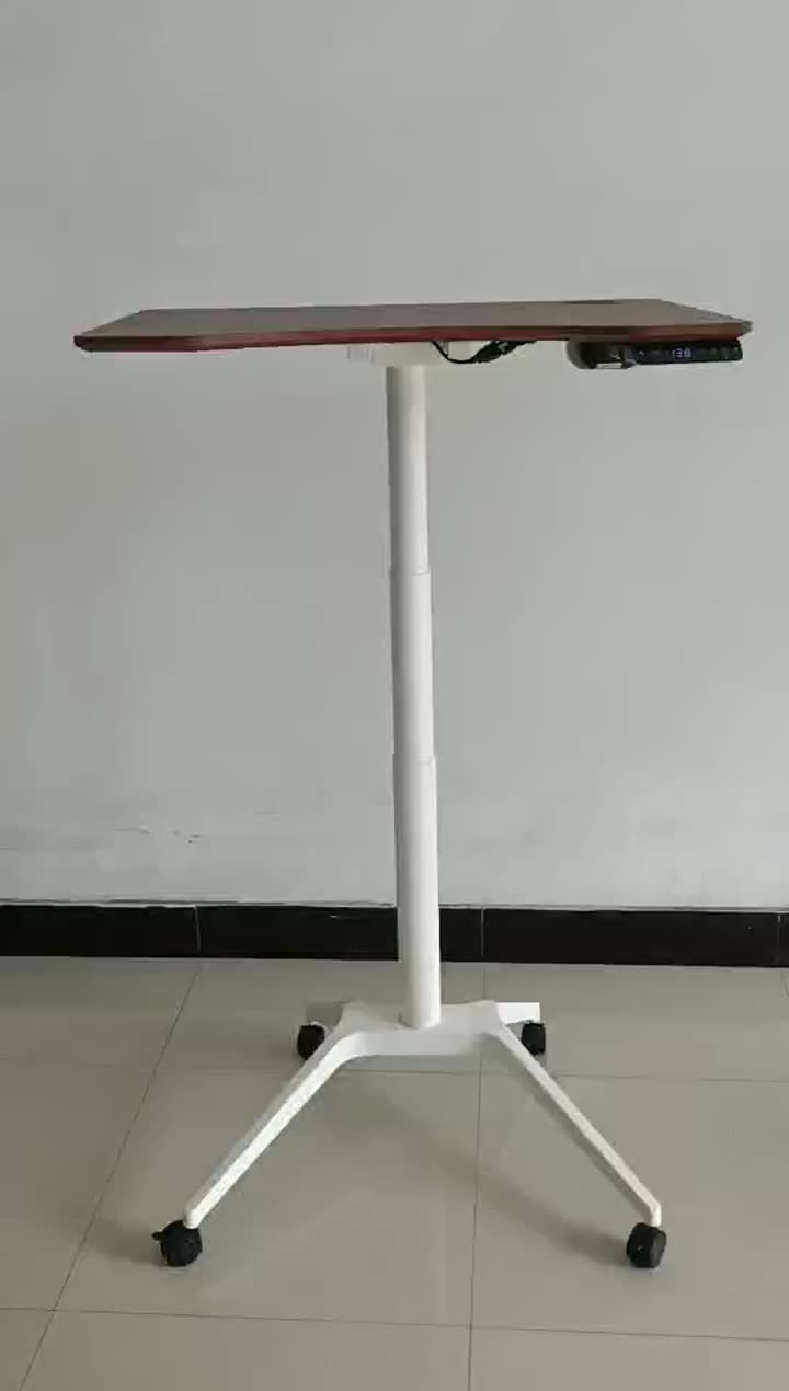 Pneumatický stôl s jednou nohou