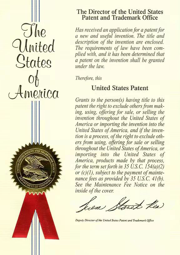 Enzyme certificate (USA)