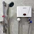 220V White ABS Shell Under Sink Electric Tankless Water Heater1