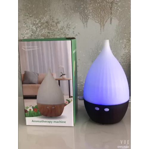 2022 Innovative Design Aroma Diffuser 130ml Wood Grain Essential Oil Diffuser for Home Spa Yogas1