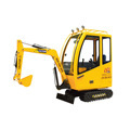 Outdoor Remote Control Fiberglass Children's Ride Excavator - Factory Price1