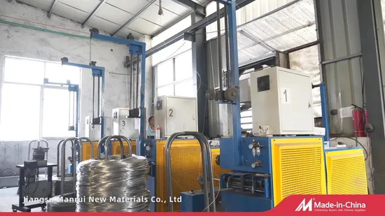 304 Parlak paslanmaz çelik metal yumuşak galvanizli yuvarlak eskrim yay tel1