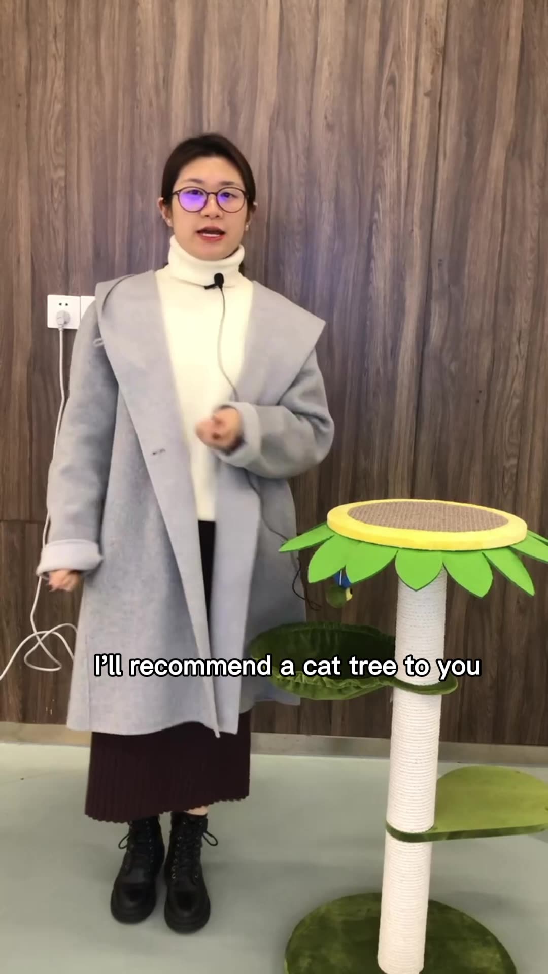 ทันสมัยสไตล์ง่าย ๆ ประกอบแมวดอกทานตะวันปีนเขา Tree1