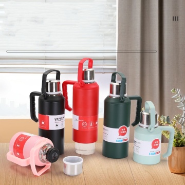 Portable large capacity thermos cup