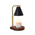 Dimmable Indoor Candle Warmer Table Lamp with Timer - Fragrance Iron Body1