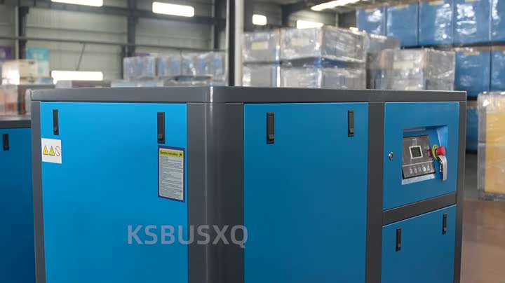 50HP fixed speed compressor blue