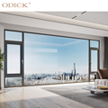 ODICK Double glazed thermal break aluminum fixed casement window1