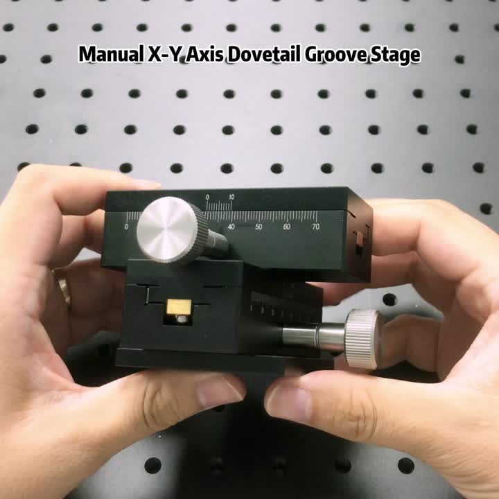 Ruční plošina s rybinovou drážkou osy XY