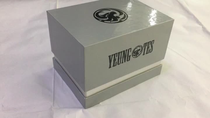 Grey gift box