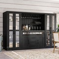 Wohnzimmer Supermarkt Bar Moderner europäischer Stil Custom Iron Work Wall Mounted Display Win Rack Stream Cabinet1