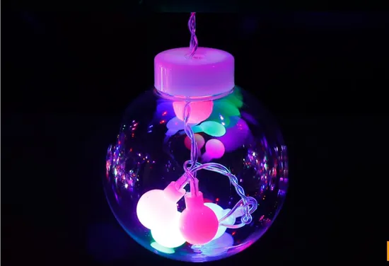 Encantador Bola de deseos luces de hadas para la decoración de la boda1
