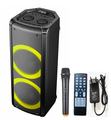 Double 6.5 Inch Portable TWS Speaker with Screen1