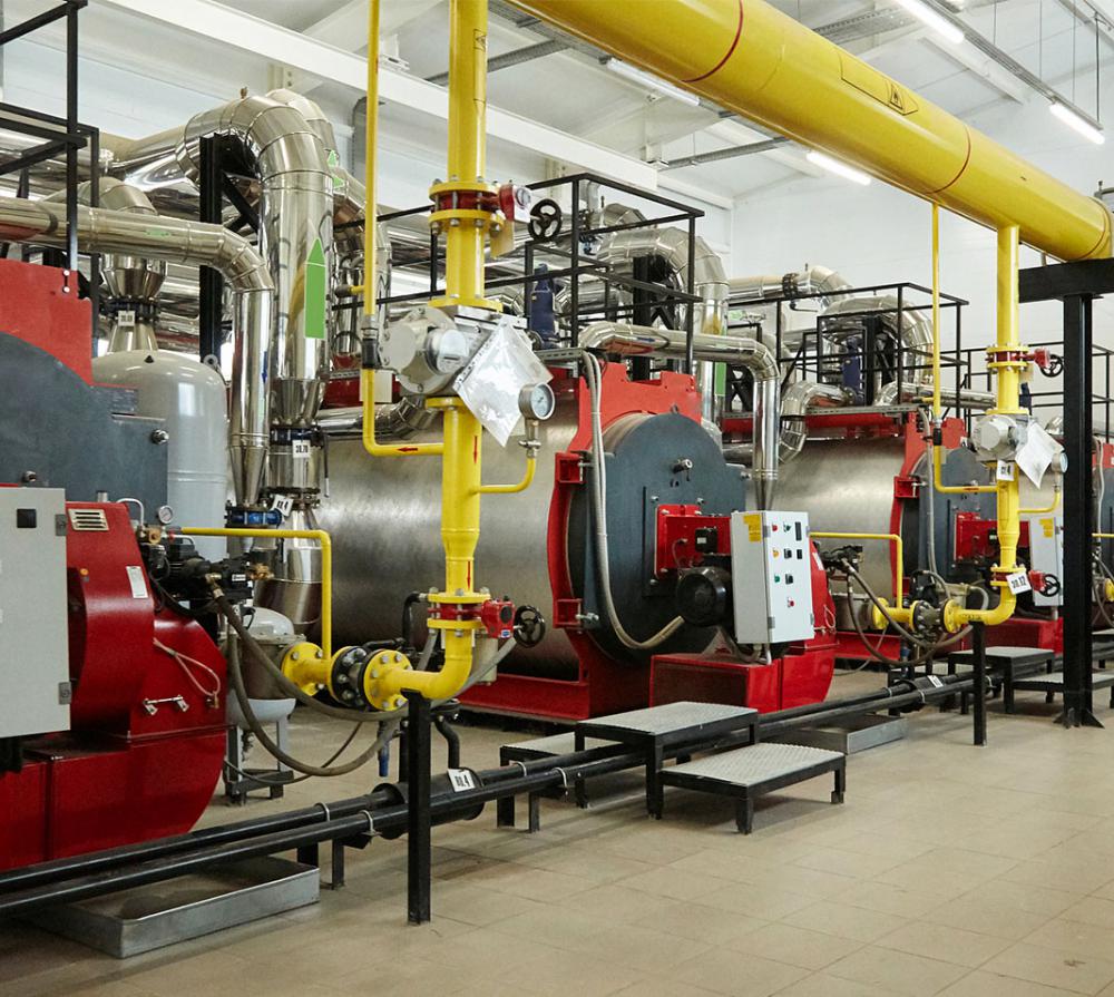 Thermic oil boiler